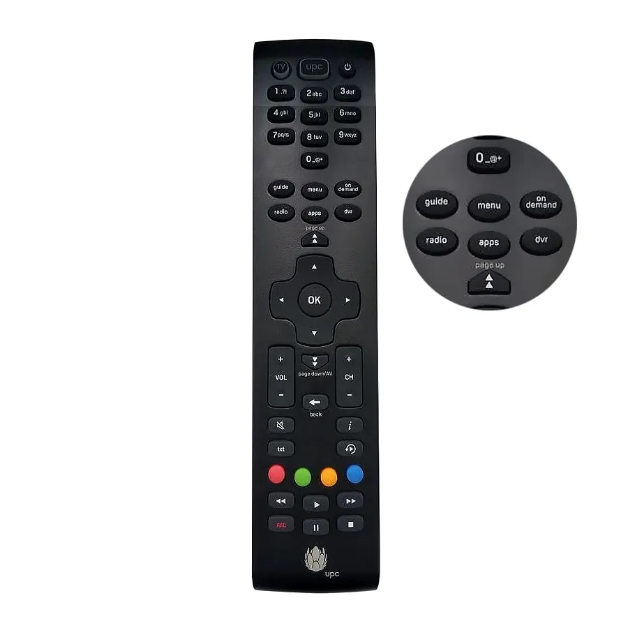 UPC Horizon HD Mediabox beltéri egység távirányító, eredeti
