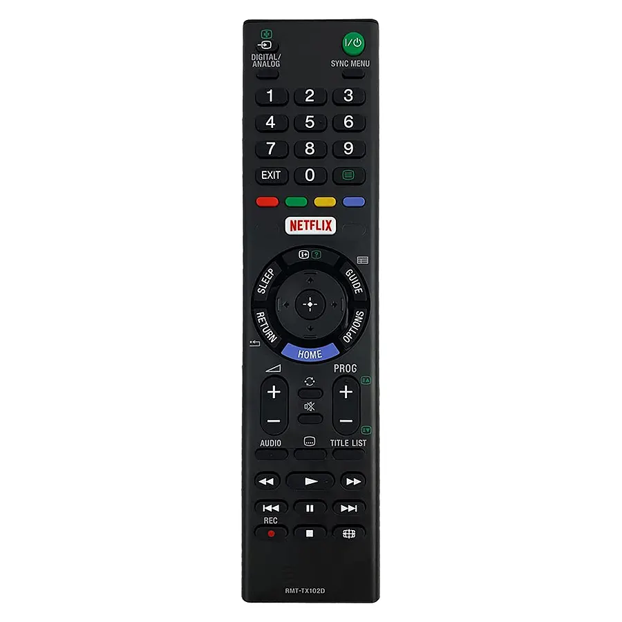 PIL6434 RMT-TX102D távirányító SONY SMART TV-hez, NETFLIX, utángyártott