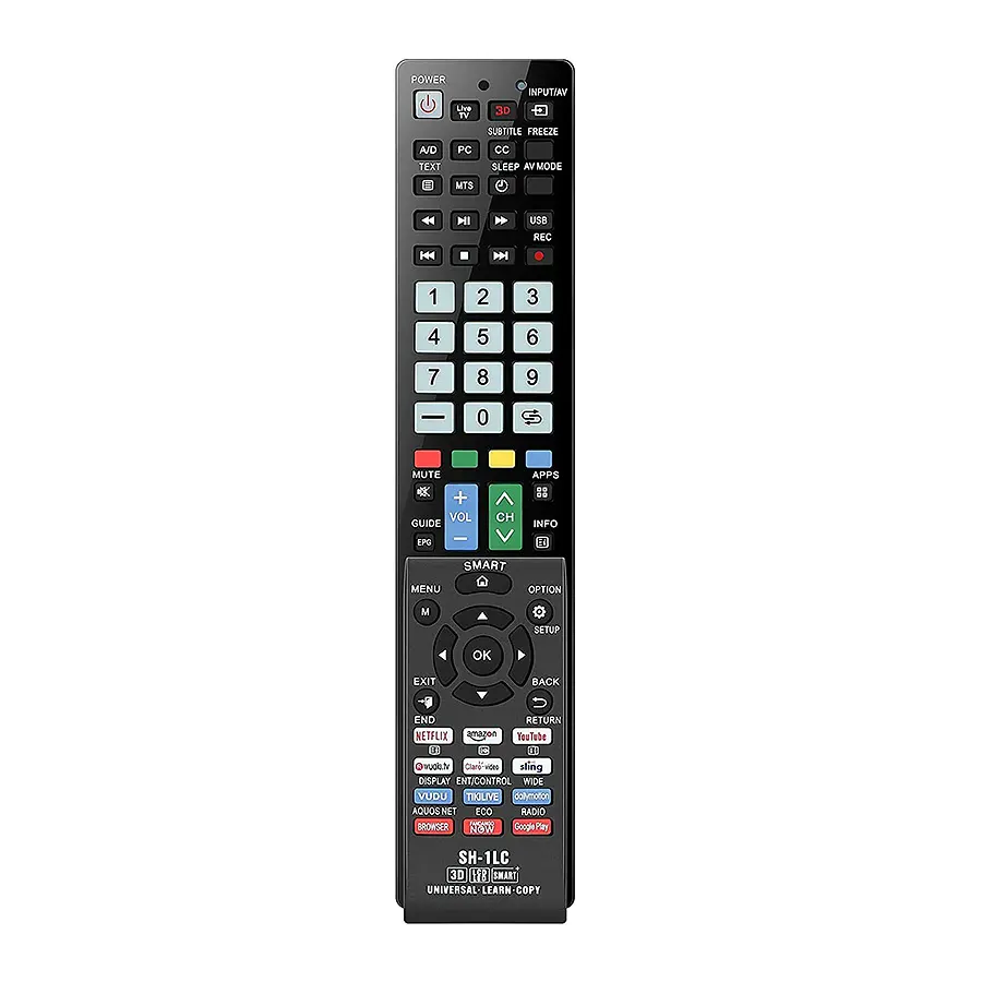 PIL6438 SH-1LC Távirányító SHARP Smart TV-hez, utángyártott PIL1044