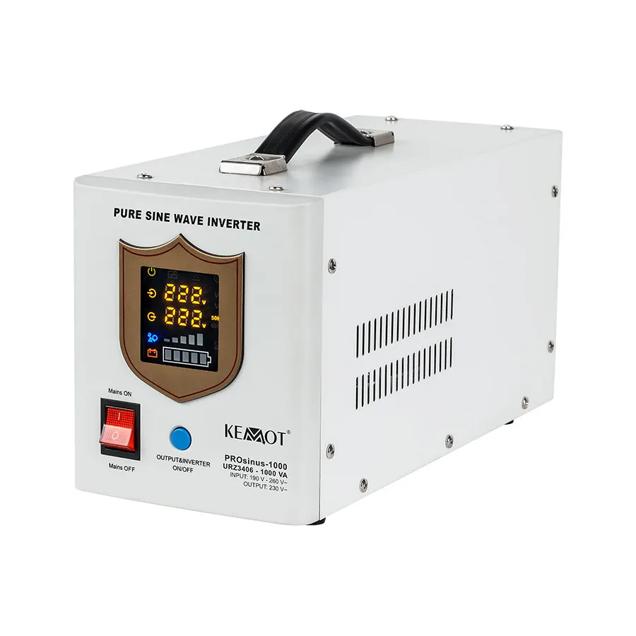 URZ3406 Szinuszos szünetmentes tápegység 12V 700W (akkumulátor nélkül)
