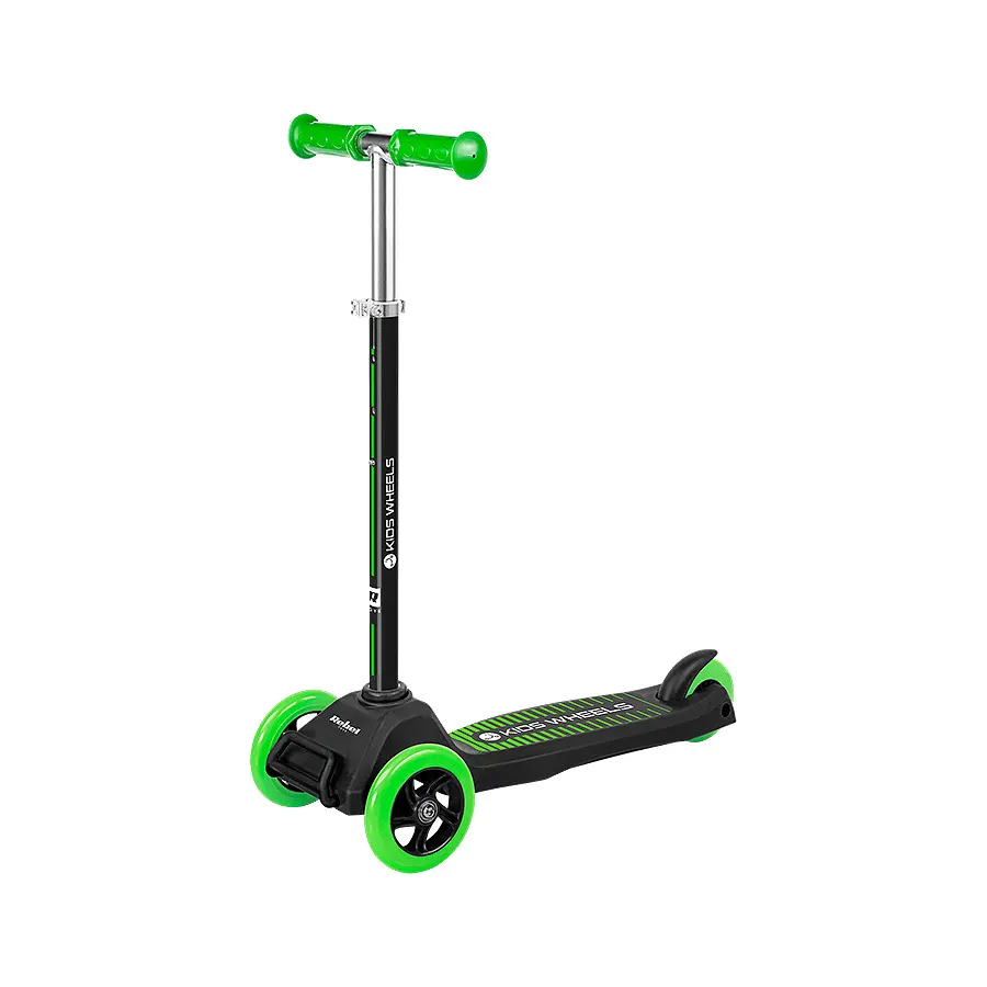 ZAB0121G Rebel Kids Wheels Green háromkerekű gyerek roller